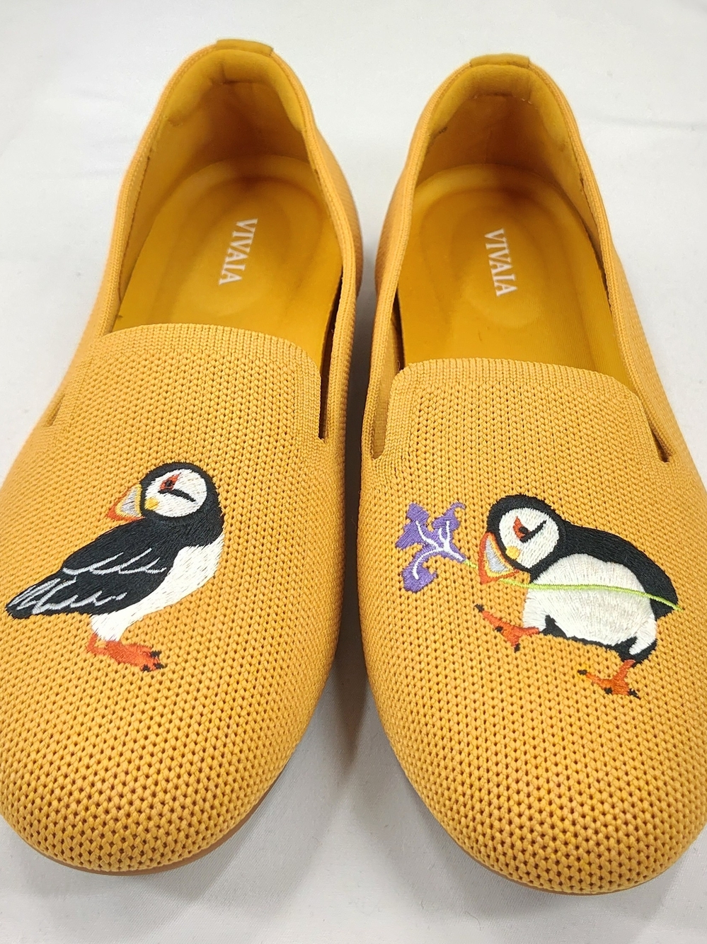 Vivaia Audrey Puffin Bird Slip On Flats
